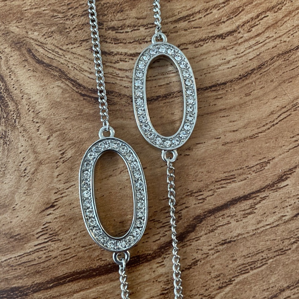 Cache Silver Embellished Necklace